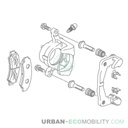 Front left caliper assembly - SILENCE