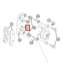 Brake pad clip 1 - SILENCE