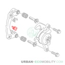 Brake pad clip 2 - SILENCE