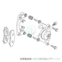 Front right caliper assembly - SILENCE