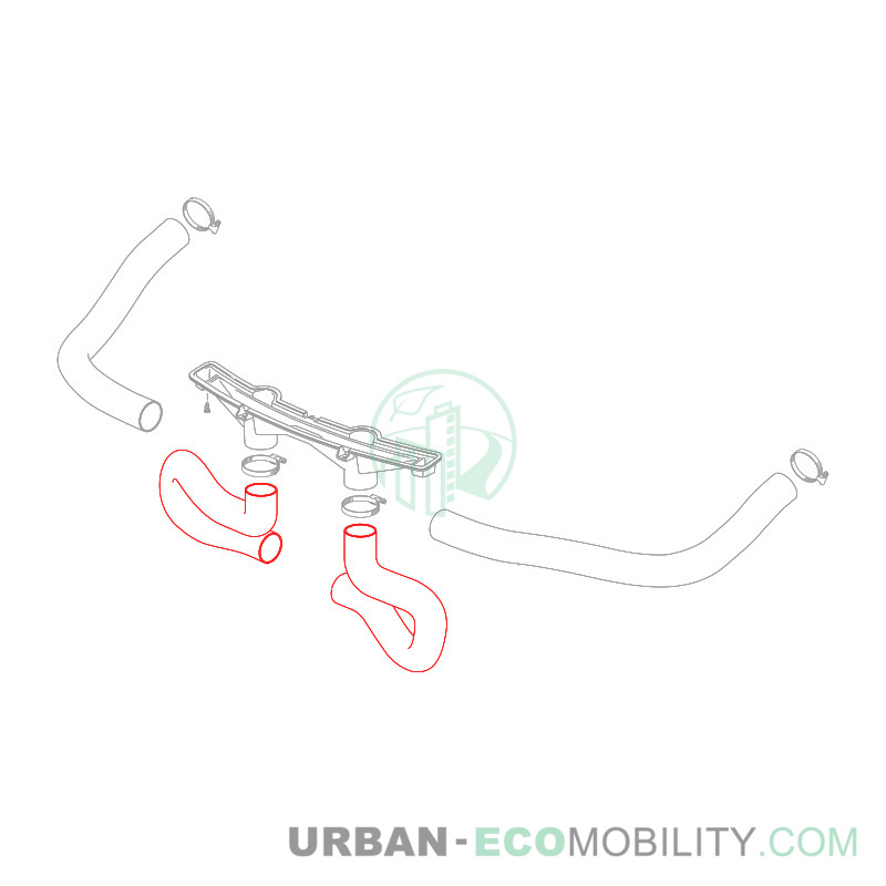 Conduite de chauffage court - SILENCE