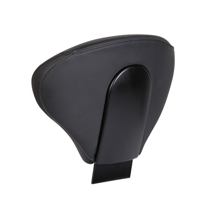 Black motorcycle and scooter backrest - SHAD