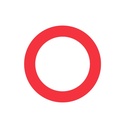 Red circle sticker SEAT - SILENCE