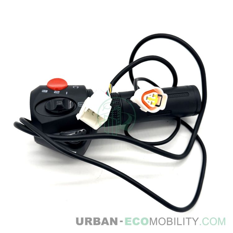 Right handle and control assembly - SUPER SOCO