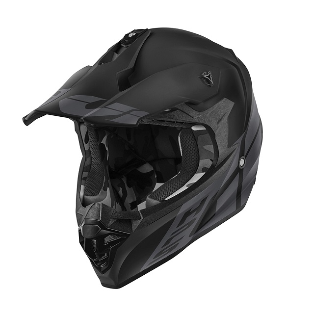 Casque cross 60.1 INVERT noir mat, gris - GIVI