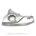 Lower right cover, silver - SUPER SOCO