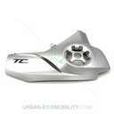 Lower left cover, silver - SUPER SOCO