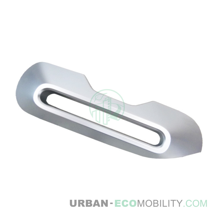 Pièce droite sur carénage, argent - SUPER SOCO