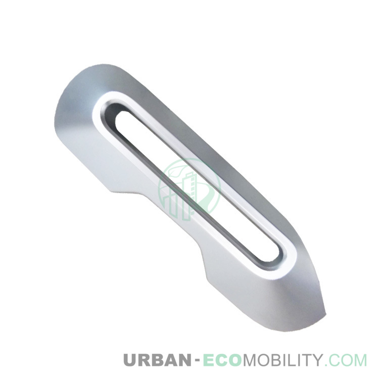 Pièce gauche sur carénage, argent - SUPER SOCO