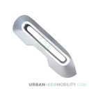 Left part on fairing, silver - SUPER SOCO