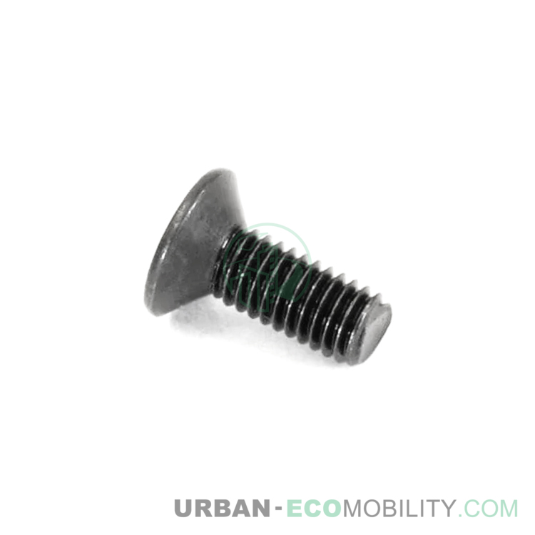 Phillips head screw M6 x 12, black - SUPER SOCO