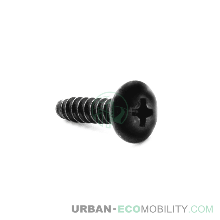 Self-drilling screw M4 x 16, black - SUPER SOCO