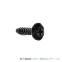Self-drilling screw M4 x 16, black - SUPER SOCO