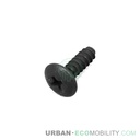 Self-drilling screw M4 x 12, black - SUPER SOCO