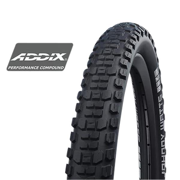 PNEU VTT 27.5X2.35 TS SCHWALBE JOHNNY WATTS TT NOIR (60-584) VAE / EBIKE 50 KM / H - CGN