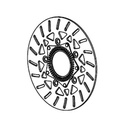 Disque de frein avant, diamètre 240 - NIU