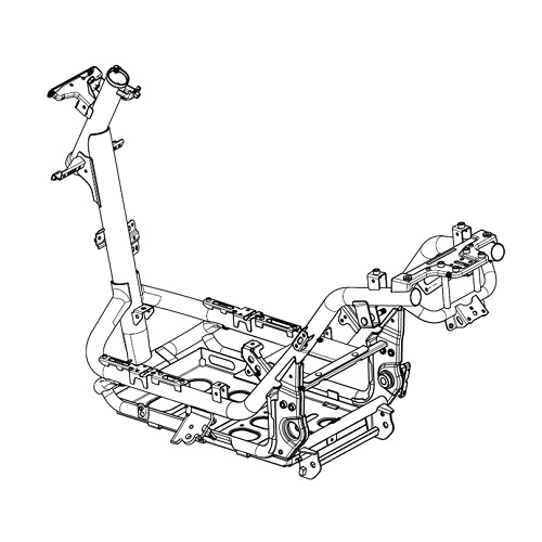 Frame, 5000W model - NIU