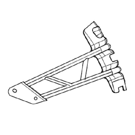 Rear mudguard bracket - NIU