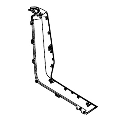 Panneau avant droit, blanc - NIU