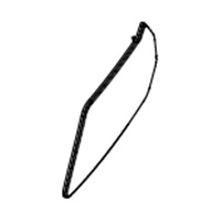 Left side cover, black - NIU