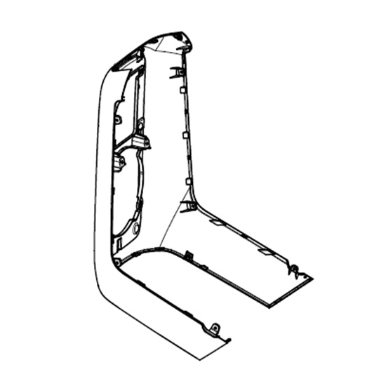 Front panel, white - NIU