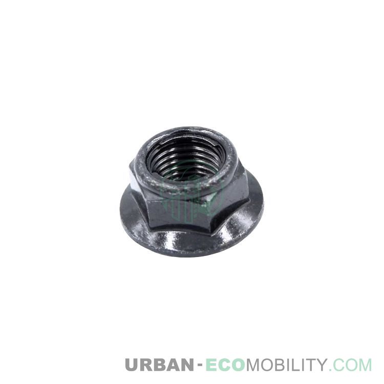 Hexagonal lock nut, black - NIU