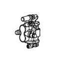 Front lower disc brake pump - NIU