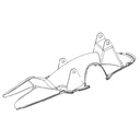 Rear mudguard fairing - NIU