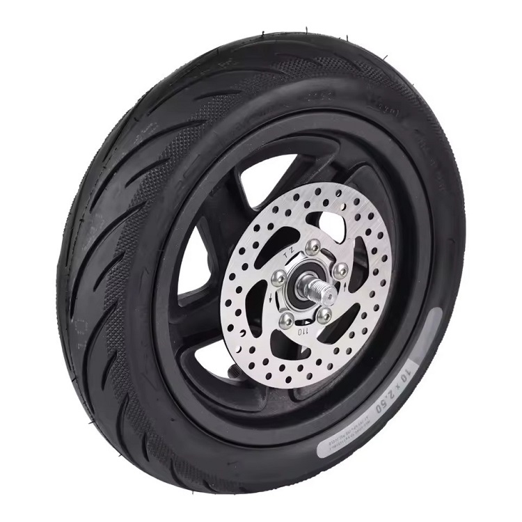 Ensemble roue avant 10 x 2,5 pouces, complète, F2 - NINEBOT