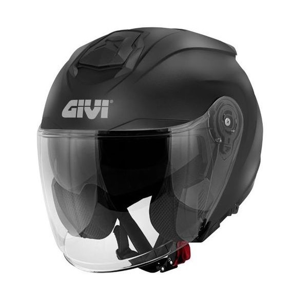 Casque jet X25 SOLID COLOR noir - GIVI