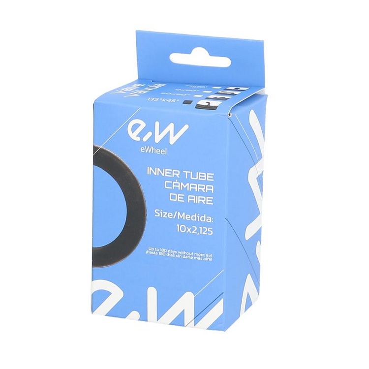 Inner tube 10 x 2,125, valve 135 x 45° - EWHEEL