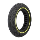 Pneumatique trottinette plein, noir et jaune 10 x 2,125 - NEDONG