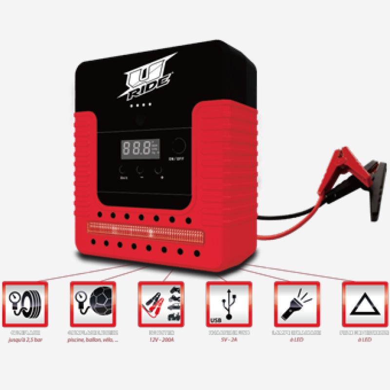 BLOC BOOSTER URIDE 12V14800MAH - DELTAMICS