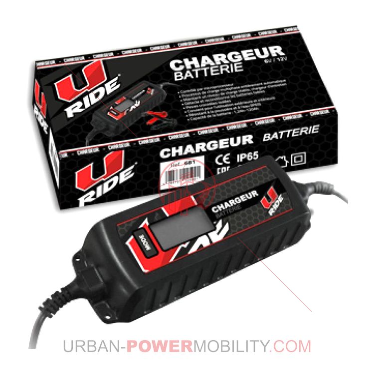 Chargeur de batterie URIDE - SEGWAY POWERSPORT