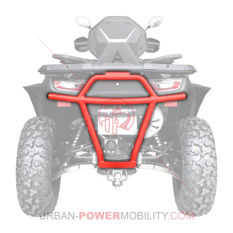 Pare-chocs arrière rouge, SNARLER AT10 - SEGWAY POWERSPORT