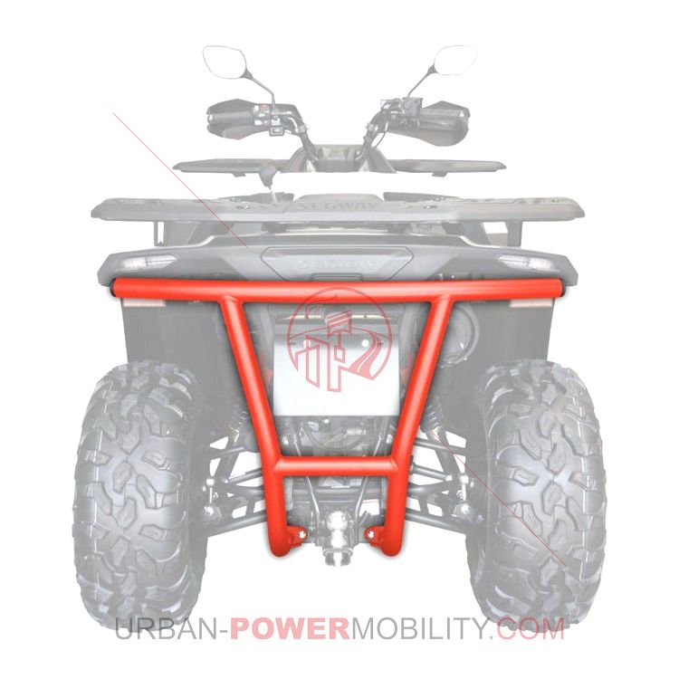 Pare-chocs arrière rouge, SNARLER AT5 - SEGWAY POWERSPORT