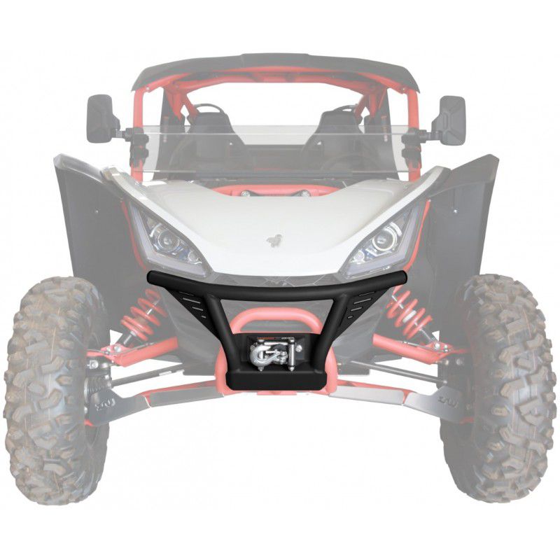 BUMPER AVANT VILAIN SX10 NOIR ALUMINIUM - DELTAMICS