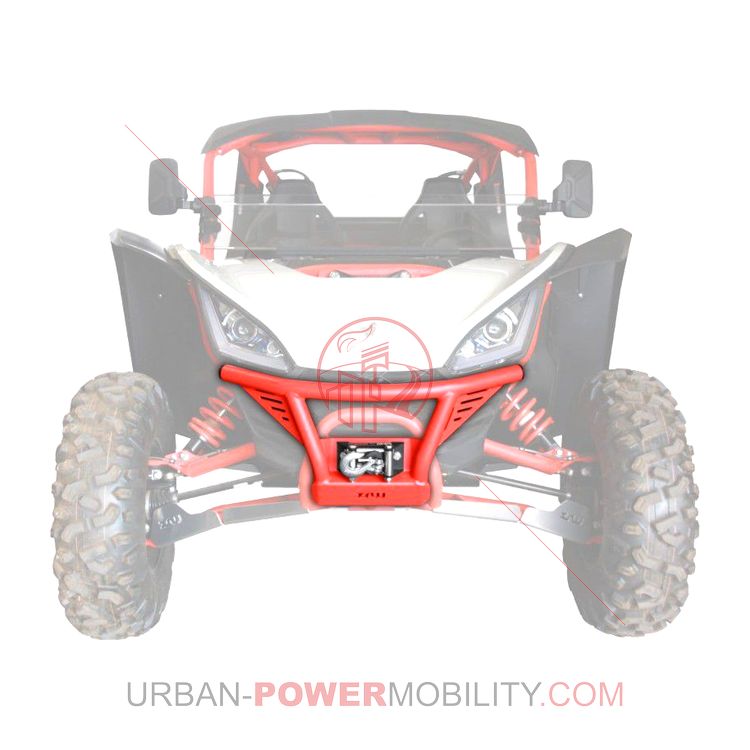 Pare-chocs avant rouge, VILLAIN SX10 - SEGWAY POWERSPORT