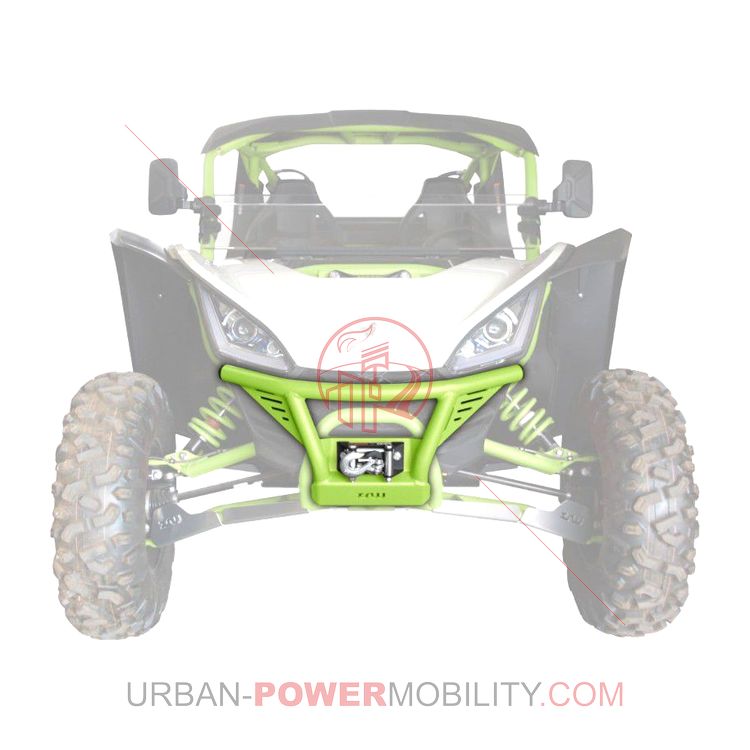Pare-chocs avant vert, VILLAIN SX10 - SEGWAY POWERSPORT