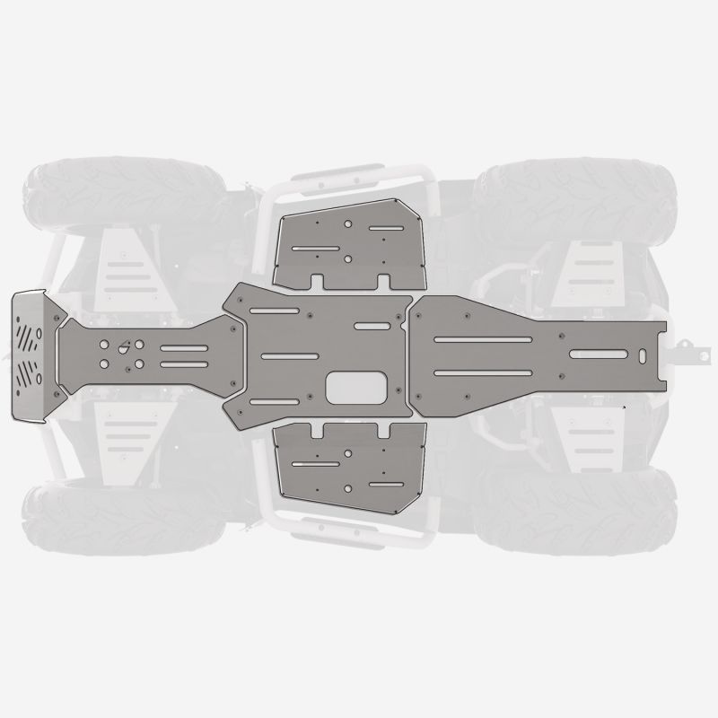 KIT PROTECTION DE CHASSIS ALU AT6 L - DELTAMICS