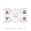 Kit protection de triangles de suspension, SNARLER AT6 - SEGWAY POWERSPORT