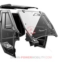 Kit cabine complète avec chauffage et essuis-glace, FUGLEMAN UT10 - SEGWAY POWERSPORT