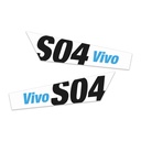 Kit adhésifs latéraux S04 VIVO - SILENCE