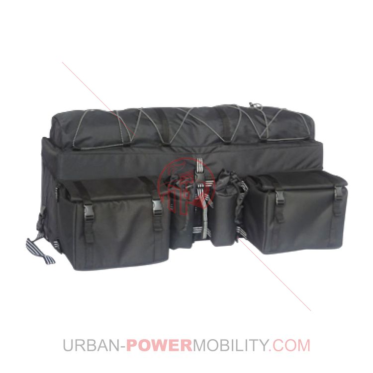 Coffre arrière semi-rigide 84 x 25 x 28 à poches, SNARLER - SEGWAY POWERSPORT