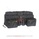 Coffre arrière semi-rigide 84 x 25 x 28 à poches, SNARLER - SEGWAY POWERSPORT
