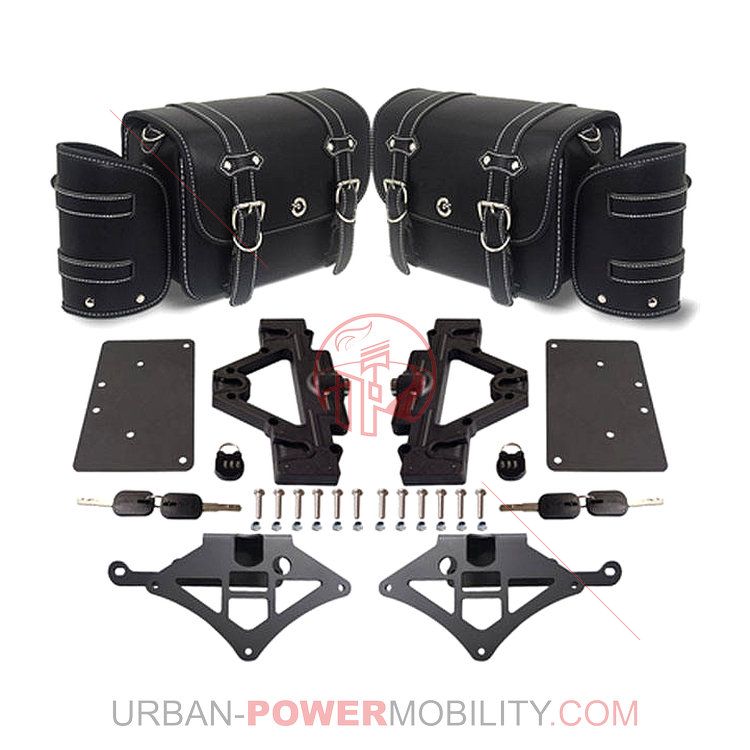 Rear side saddlebag kit, motorcycle - BENDA