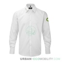 White long-sleeved shirt - SILENCE