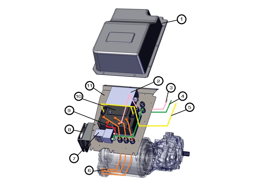 Base d'alimentation électronique - TAZZARI