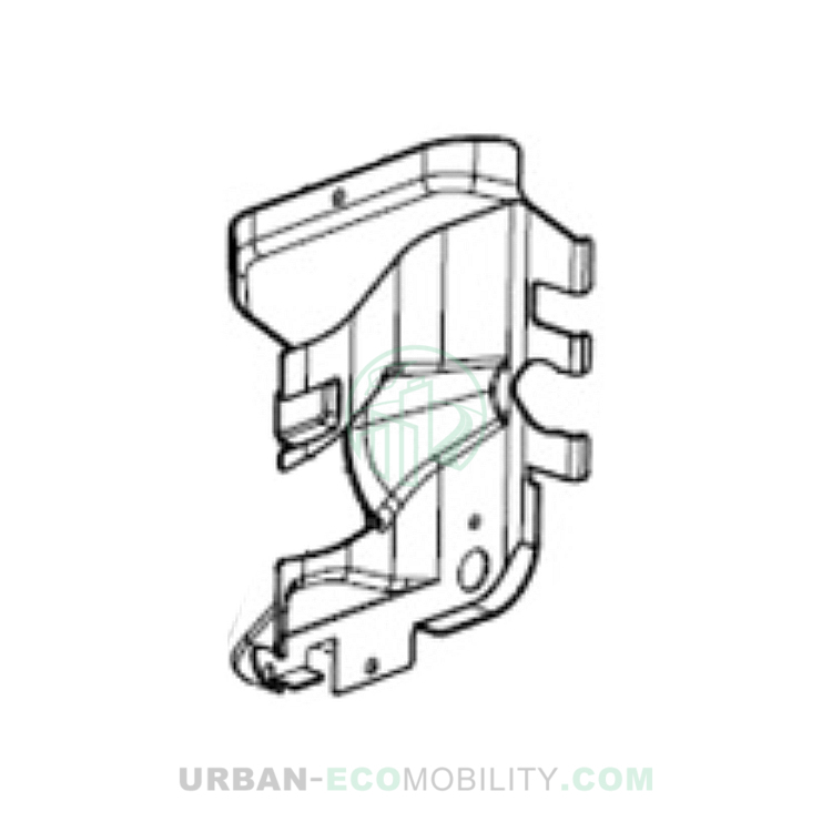 Couvercle plastique arrière - SILENCE