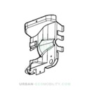 Couvercle plastique arrière - SILENCE